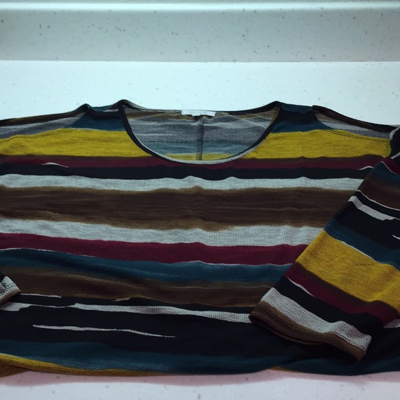 Women’s Ava James Peek-A-Boo Sleeve Tunic Top - Picture 7 of 8